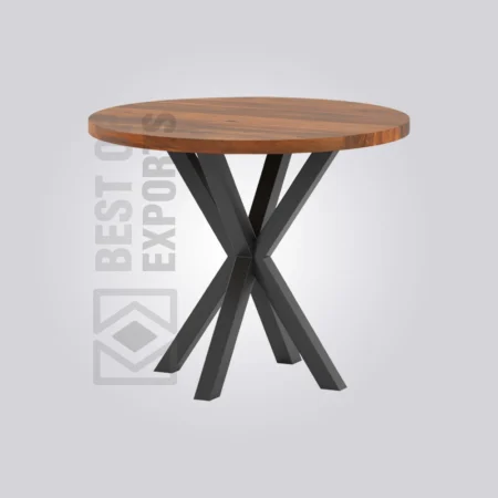 Ely Round Wooden Table (4 Seater)