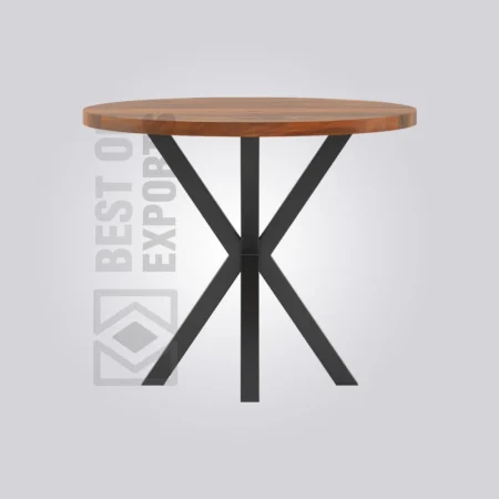 Ely Round Wooden Table (4 Seater)