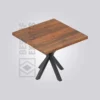 Ely Square Wooden Table (4 Seater)