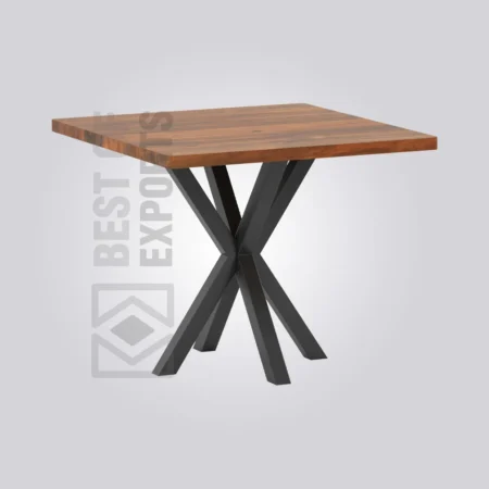Ely Square Wooden Table (4 Seater)