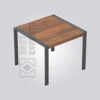 Hyer Square Wooden Table (4 Seater)