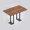 Kazan Rectangle Wooden Table (4 Seater)