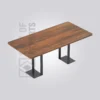 Kazan Rectangle Wooden Table (6 Seater)