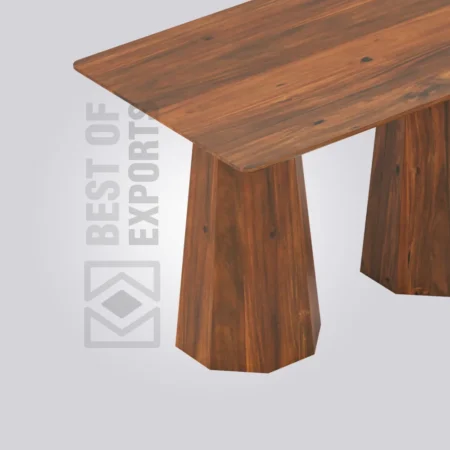 Lava Rectangle Wooden Table (4 Seater)