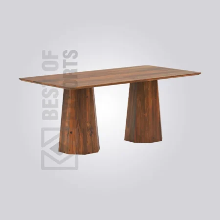 Lava Rectangle Wooden Table (6 Seater)