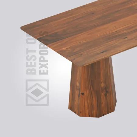 Lava Rectangle Wooden Table (6 Seater)