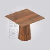 Lava Square Wooden Table (4 Seater)