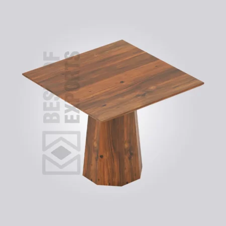 Lava Square Wooden Table (4 Seater)