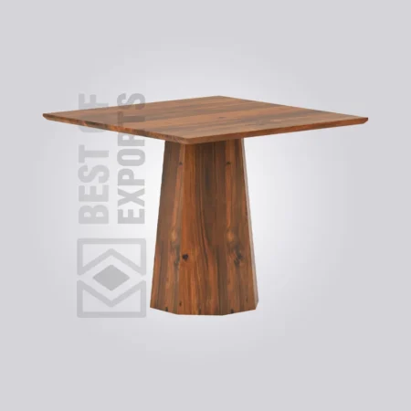 Lava Square Wooden Table (4 Seater)