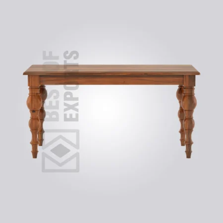 Medon Rectangle Wooden Table (4 Seater)