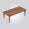 Medon Rectangle Wooden Table (6 Seater)