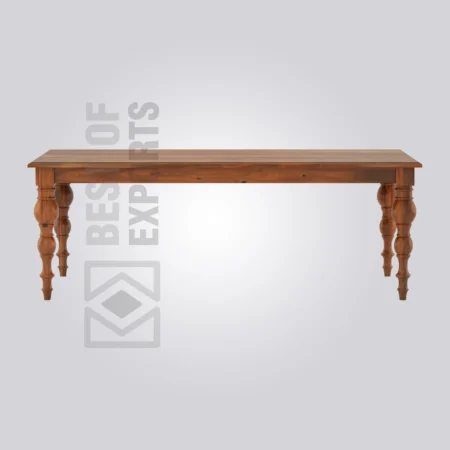 Medon Rectangle Wooden Table (6 Seater)