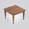Medon Square Wooden Table (4 Seater)