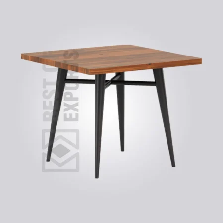 Nort Square Wooden Table (4 Seater)