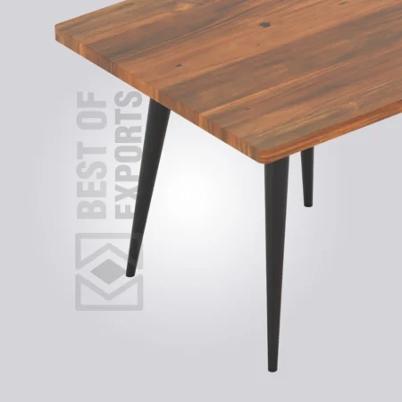 Nort Square Wooden Table (4 Seater)