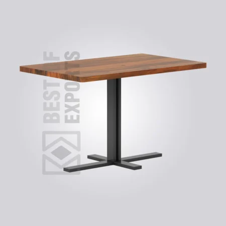 Peter Rectangle Wooden Table (4 Seater)