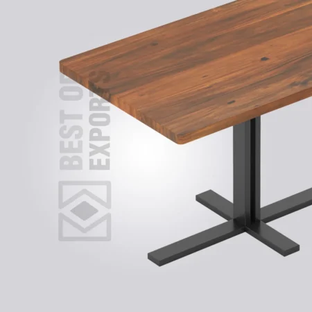 Peter Rectangle Wooden Table (4 Seater)