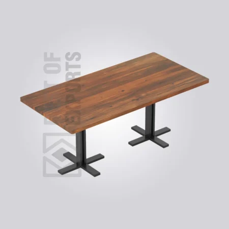 Peter Square Wooden Table (6 Seater)