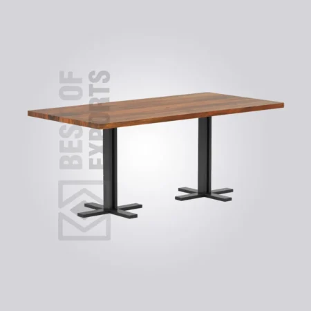Peter Square Wooden Table (6 Seater)