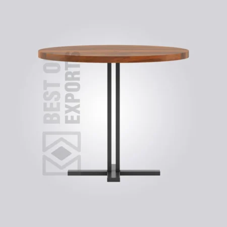 Peter Round Wooden Table (4 Seater)
