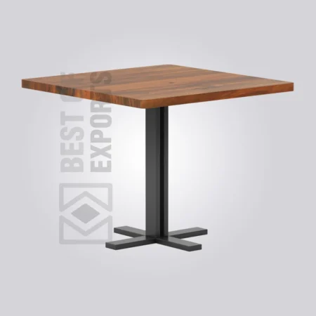 Peter Square Wooden Table (4 Seater)