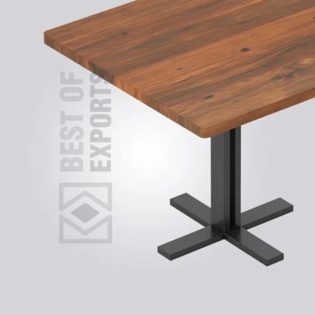 Peter Square Wooden Table (4 Seater)