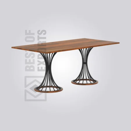 Sofia Rectangle Wooden Table (6 Seater)