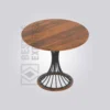 Sofia Round Wooden Table (4 Seater)