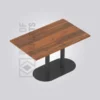 Talen Rectangle Wooden Table (4 Seater)