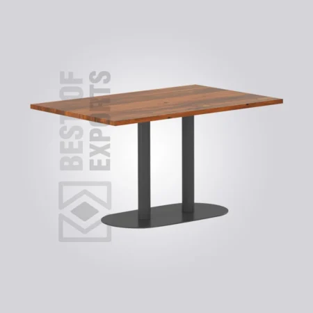 Talen Rectangle Wooden Table (4 Seater)