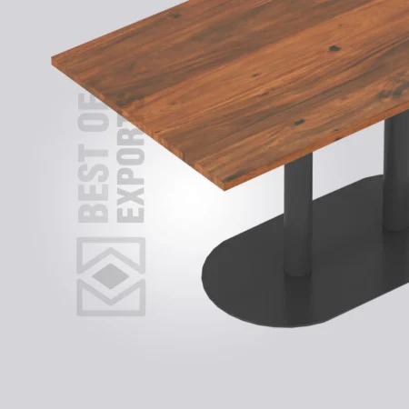 Talen Rectangle Wooden Table (4 Seater)