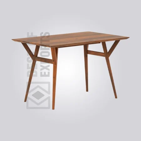 Trent Rectangle Wooden Table (4 Seater)