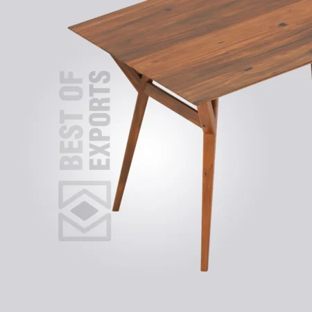 Trent Rectangle Wooden Table (4 Seater)
