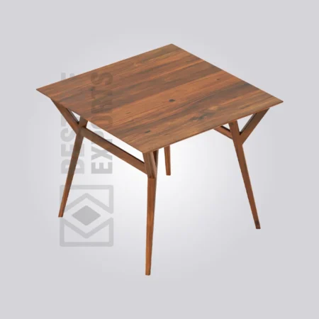 Trent Square Wooden Table (4 Seater)