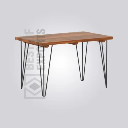 Troy Rectangle Wooden Table (4 Seater)