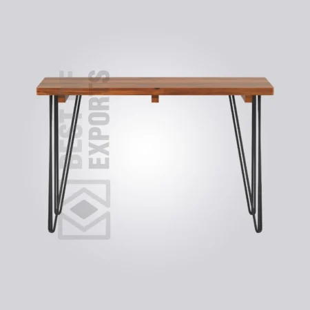 Troy Rectangle Wooden Table (4 Seater)