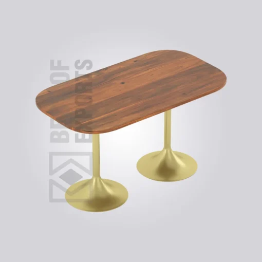 Valence Rectangle Wooden Table (4 Seater)