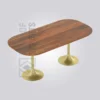 Valence Rectangle Wooden Table (6 Seater)