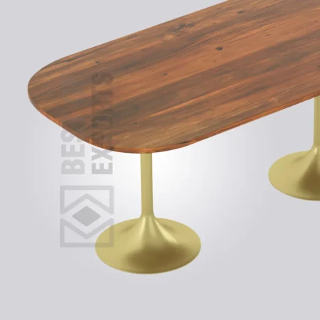 Valence Rectangle Wooden Table (6 Seater)