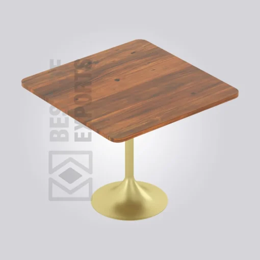 Valence Square Wooden Table (4 Seater)