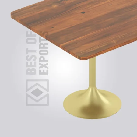 Valence Square Wooden Table (4 Seater)