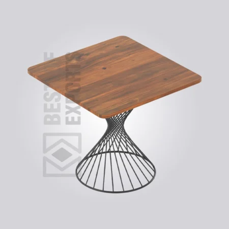 Vienna Square Wooden Table (4 Seater)