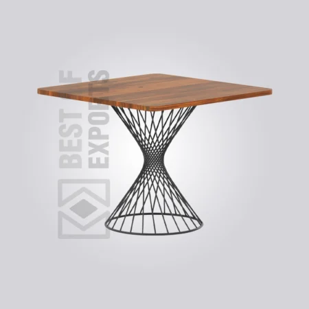 Vienna Square Wooden Table (4 Seater)