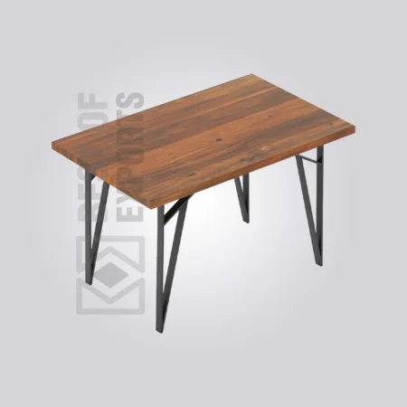 Wells Rectangle Wooden Table (4 Seater)
