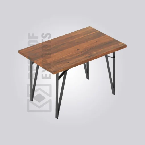 Wells Rectangle Wooden Table (4 Seater)