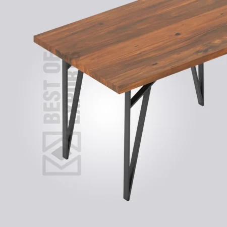 Wells Rectangle Wooden Table (4 Seater)