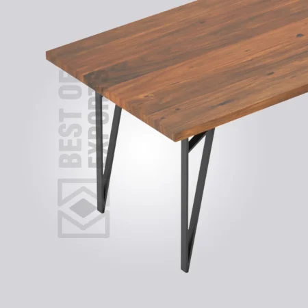 Wells Rectangle Wooden Table (6 Seater)