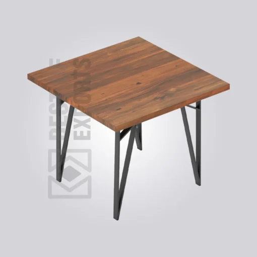 Wells Square Wooden Table (4 Seater)