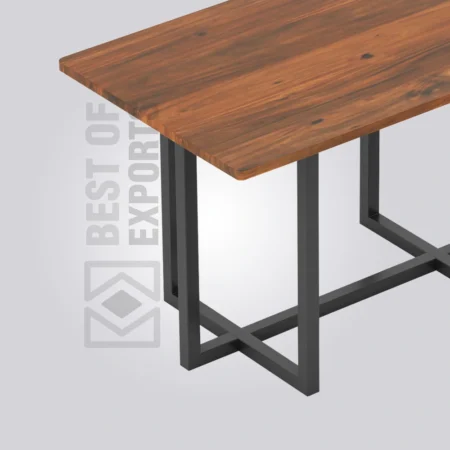 Wolve Rectangle Wooden Table (4 Seater)