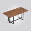 Wolve Rectangle Wooden Table (4 Seater)